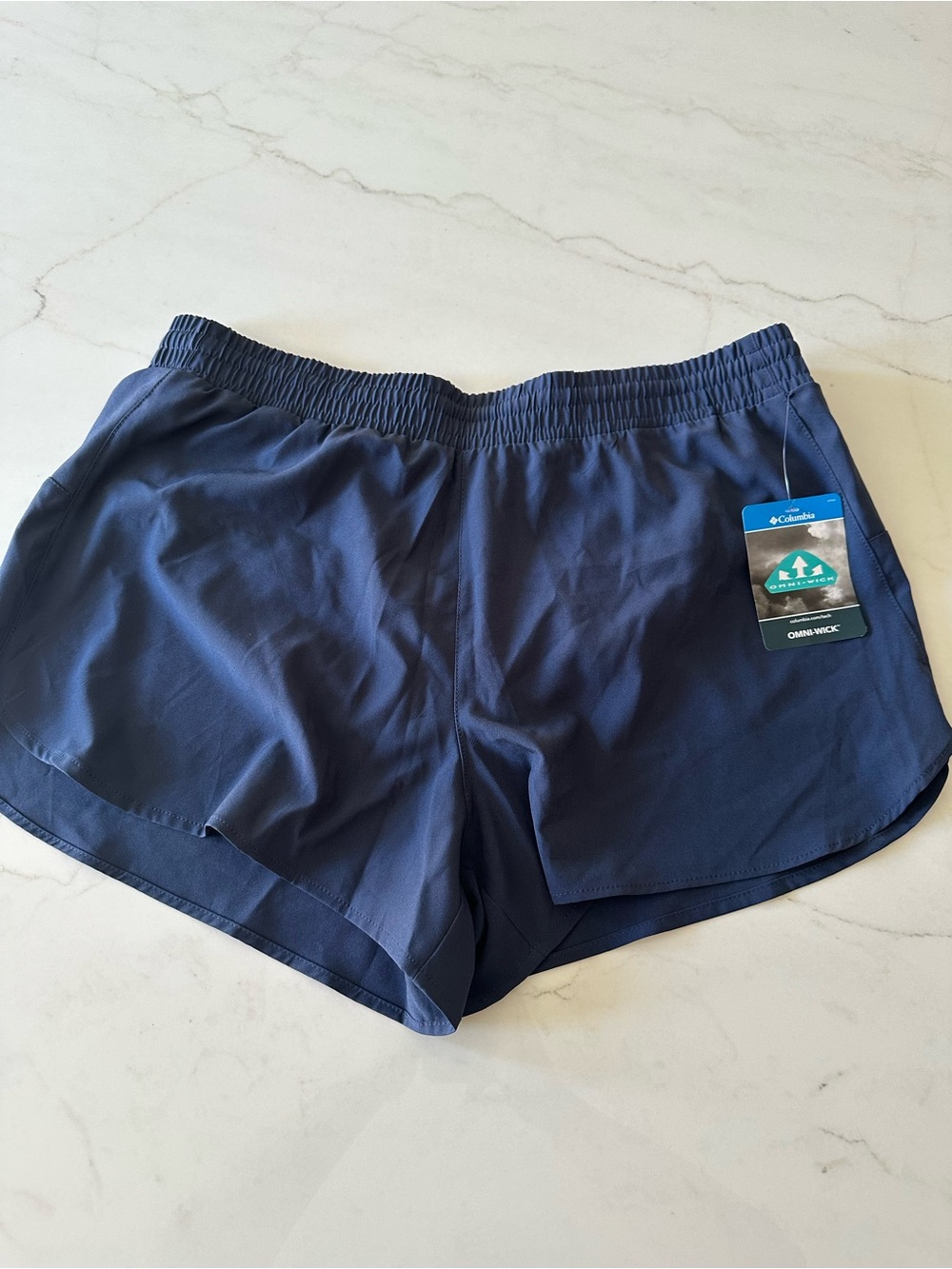 Columbia Women's Navy Omni-Wick Active Shorts